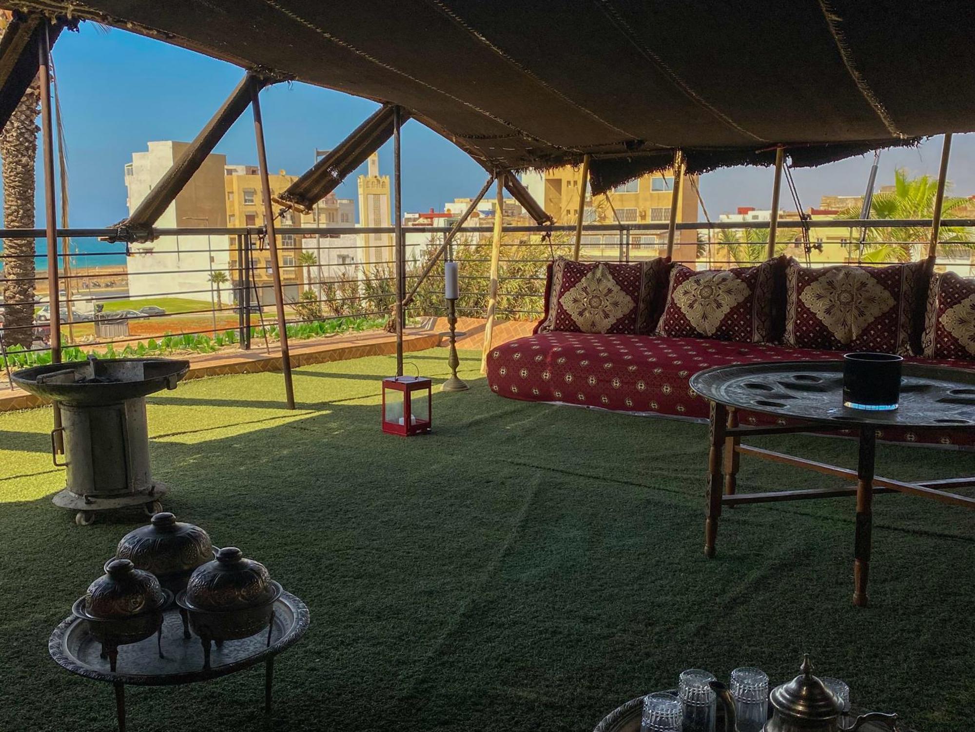 Dar Lghzal Special Offer In Rabat Winner Of Guest Experience 2025 Awards Traditional Sahrawi And Berber Privative Villa With Swimming Pool Jacuzzi Sea View And On Site Restaurant Ideal For Family And Groups In Rabat'S Center No Car Required Exterior foto